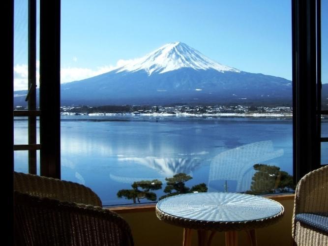 Hotel Shuhokaku Kogetsu Fujikawaguchiko Exterior foto