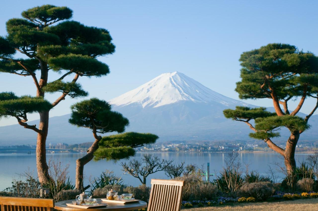 Hotel Shuhokaku Kogetsu Fujikawaguchiko Exterior foto